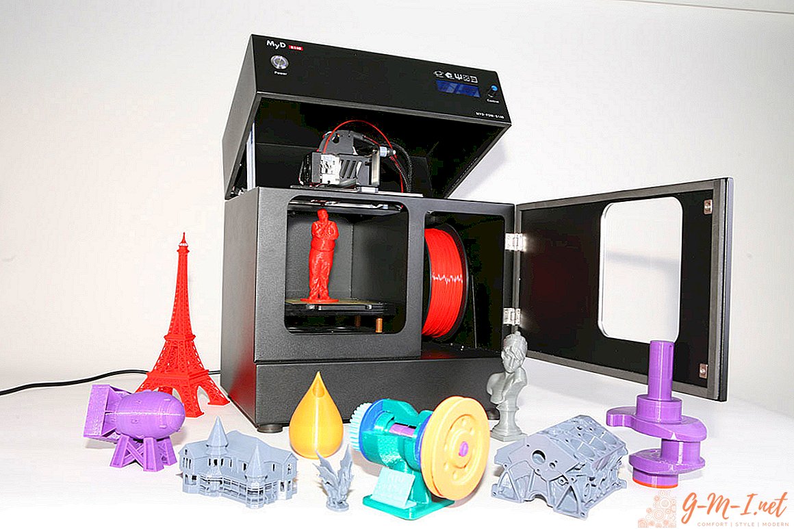 What prints 3D printer
