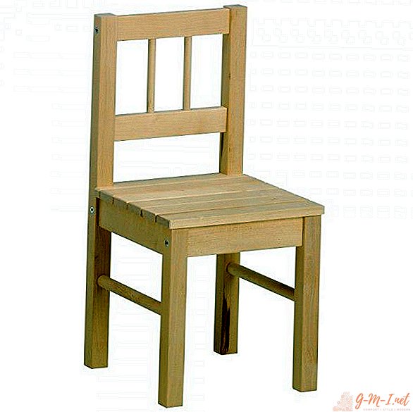 DIY wooden chair