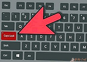 Capacele blochează ce este pe tastatură