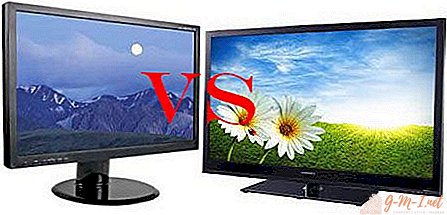 What is the difference between a monitor and a TV