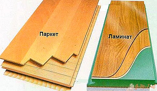 What is the difference between parquet and laminate