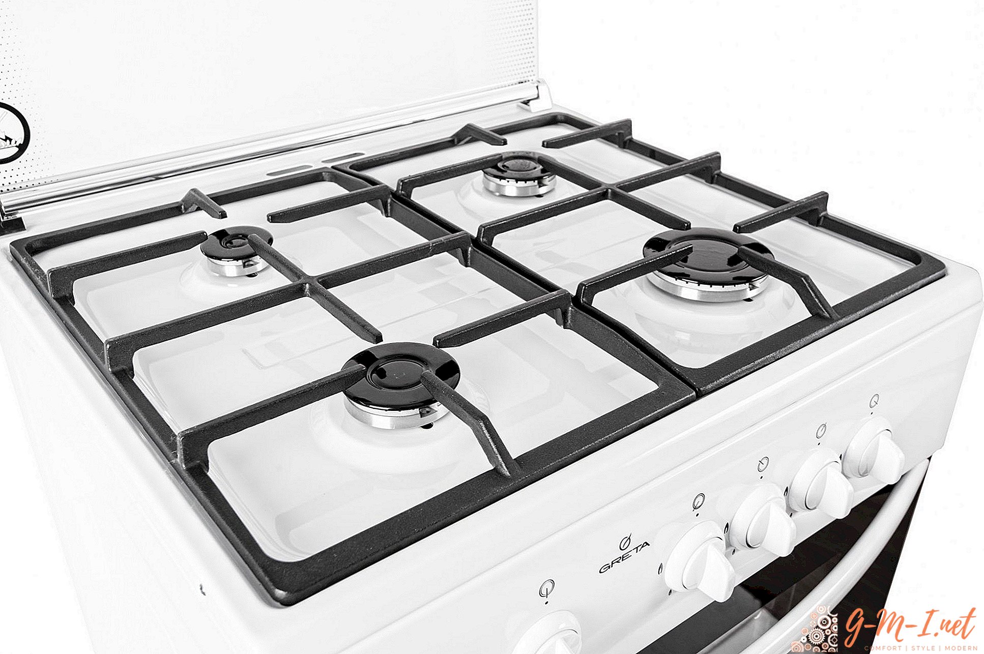 How to paint a gas stove at home