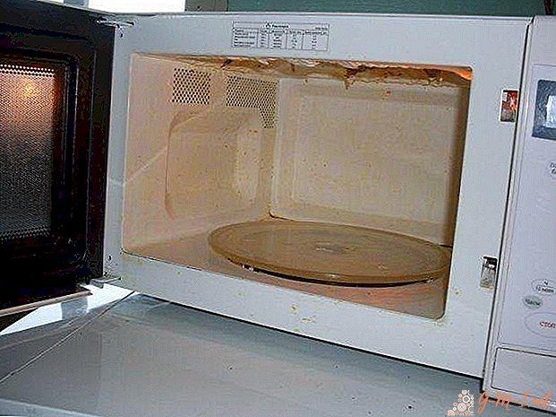 How to color the microwave inside