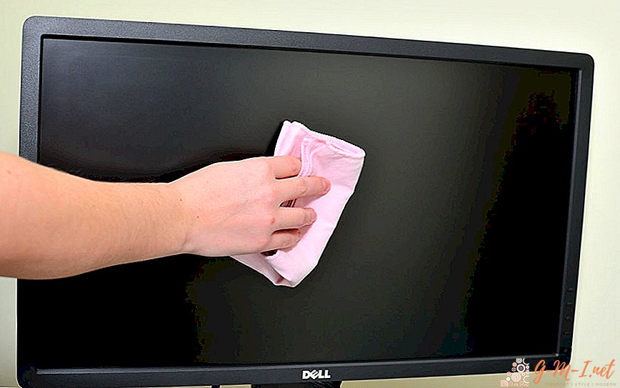 How to wipe the TV screen