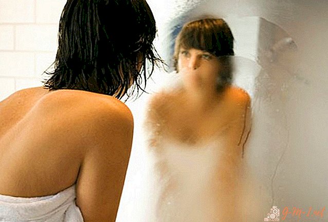 What happens if you rub the mirror in the bathroom once a week with shaving foam