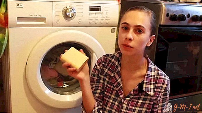 What will happen to the washing machine, if washed with soap