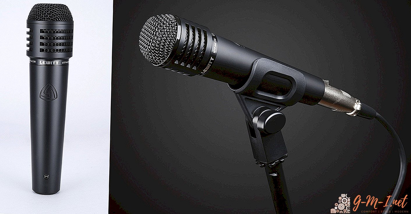 What is a dynamic microphone