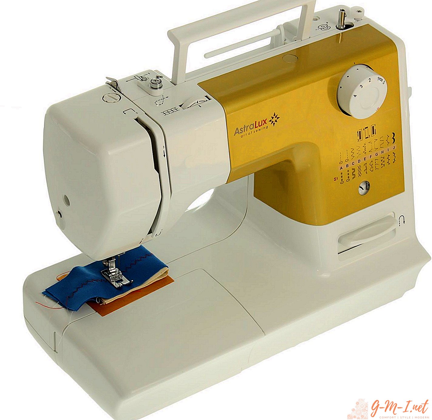 What is a semi-automatic buttonhole in a sewing machine