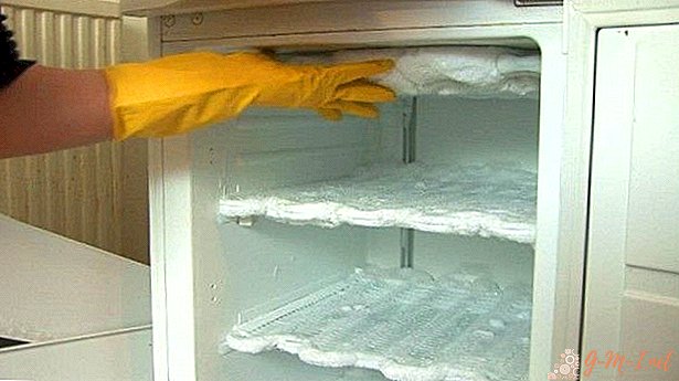 What is manual defrosting in a freezer