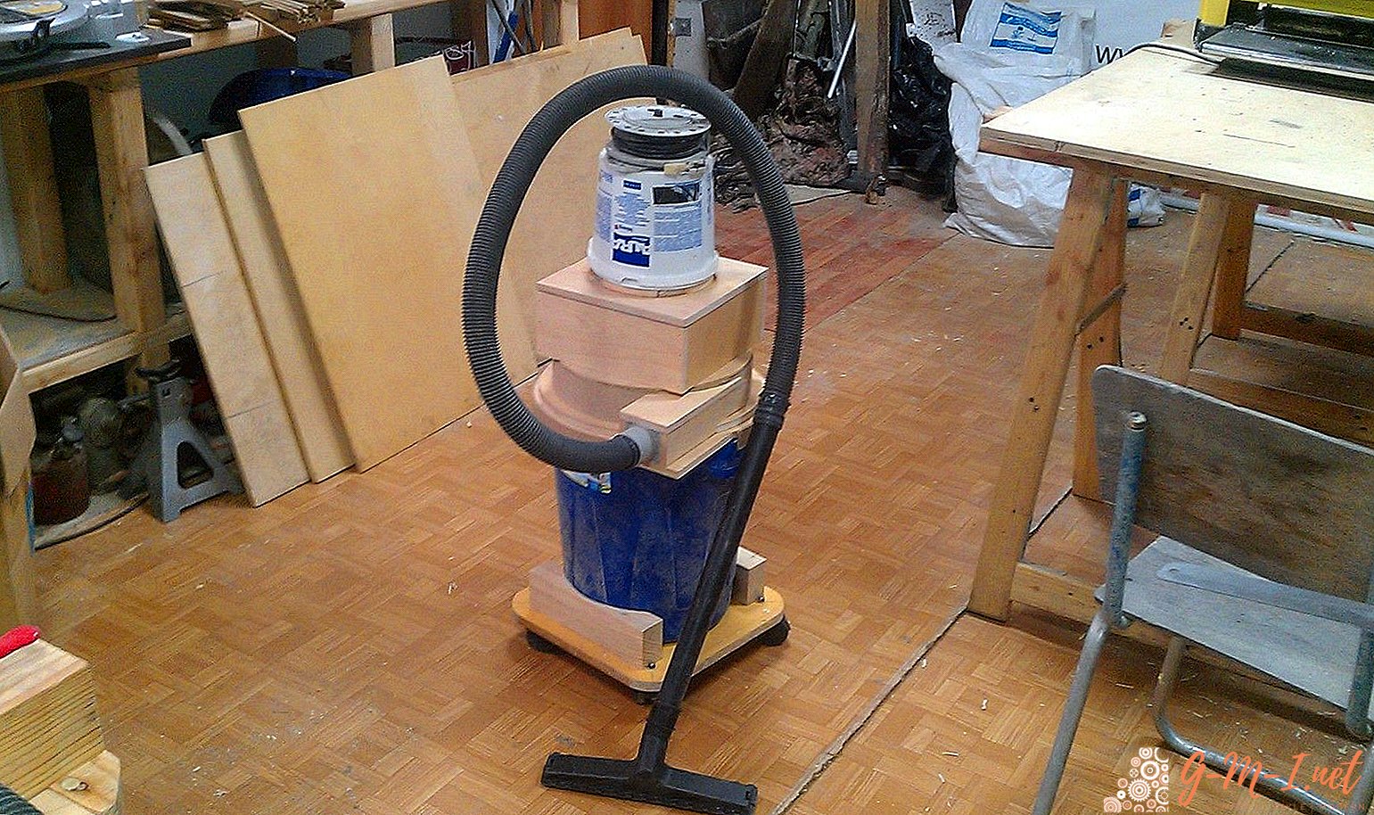 DIY cyclone filter for a vacuum cleaner
