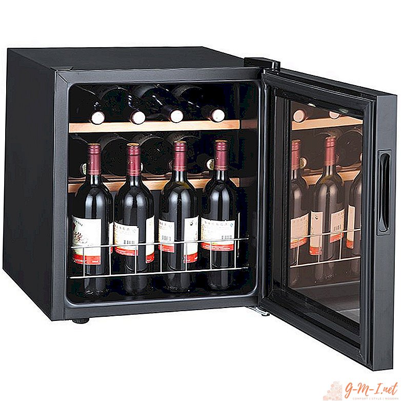 Homemade wine fridge