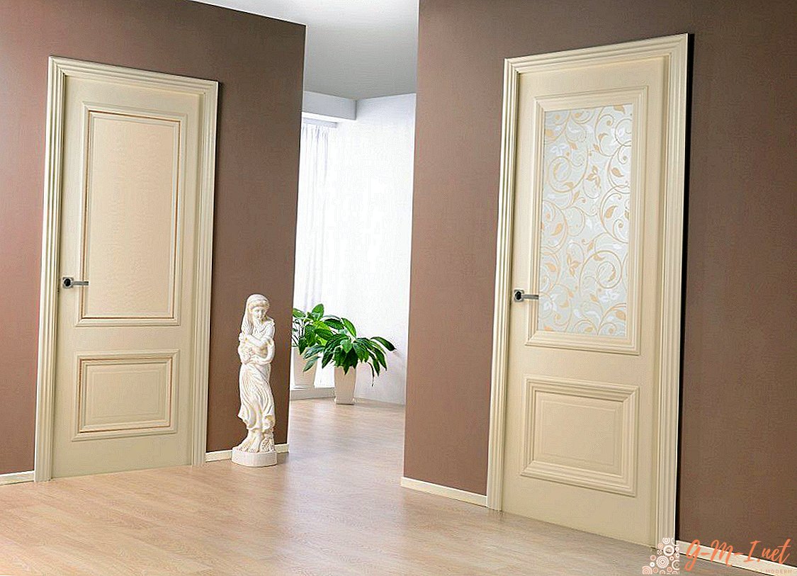 Doors and laminate: color combination