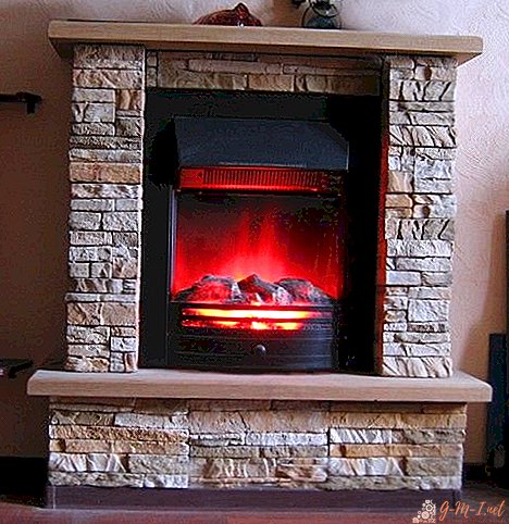 DIY electric fireplace