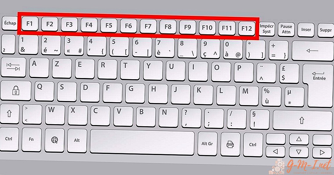 Keys F1 - F12 on the keyboard do not work