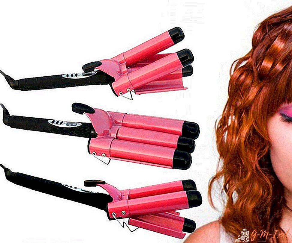 What is the name of a curling iron that makes hair wavy