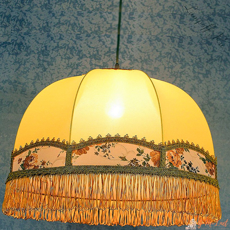 How to update a lampshade for a floor lamp yourself
