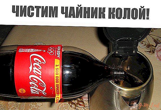 Cara membersihkan cerek Coca-Cola