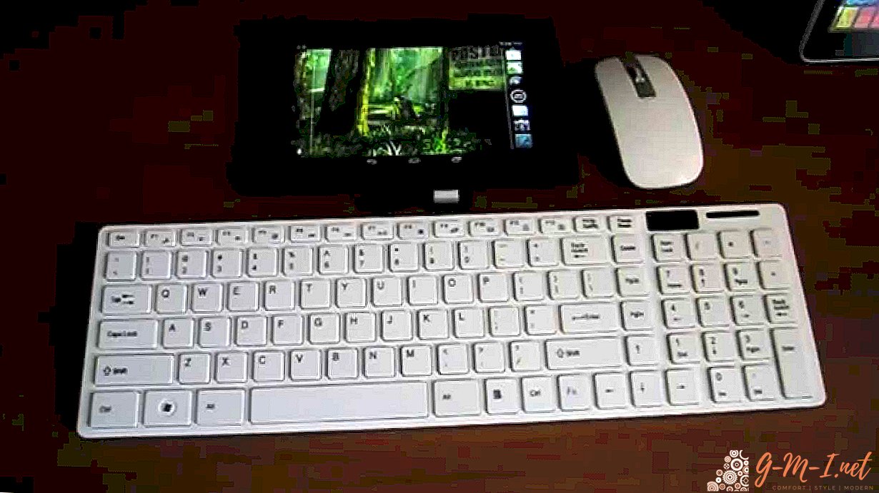 How to connect a keyboard and mouse to the tablet