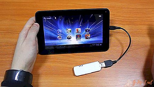 How to connect the modem to the tablet android