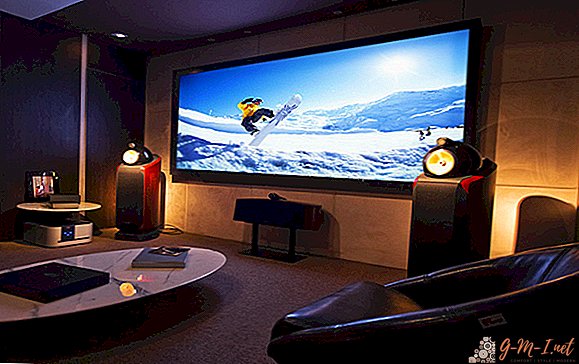How to connect the phone to the home theater