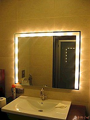 How to connect a bathroom mirror