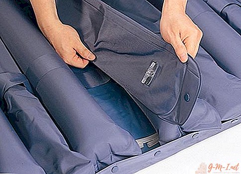How to use an anti-decubitus mattress