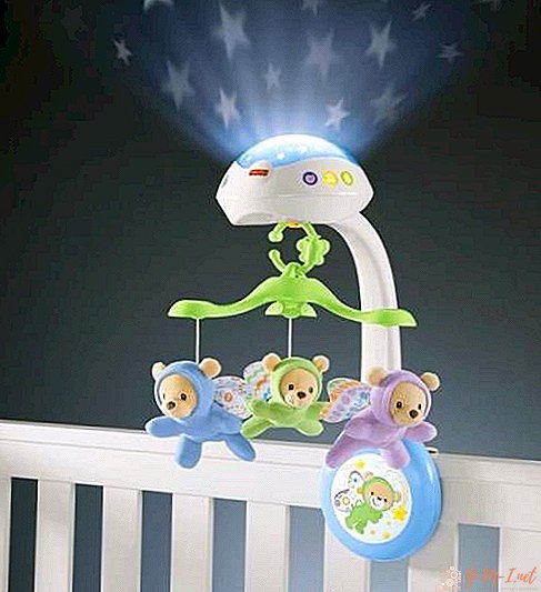 How to hang a mobile on a crib