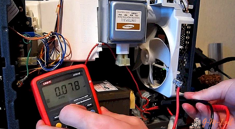 How to check the microwave transformer for serviceability