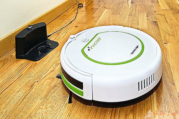 How does a robot vacuum cleaner