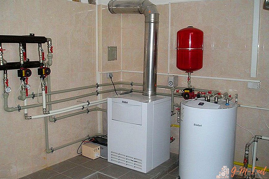 How to calculate the power of a gas boiler