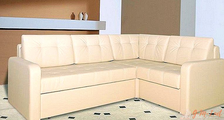 How to disassemble a corner sofa