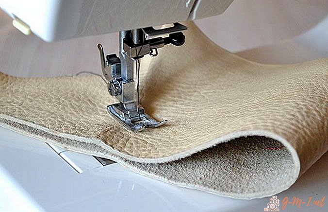 How to sew leather on a sewing machine