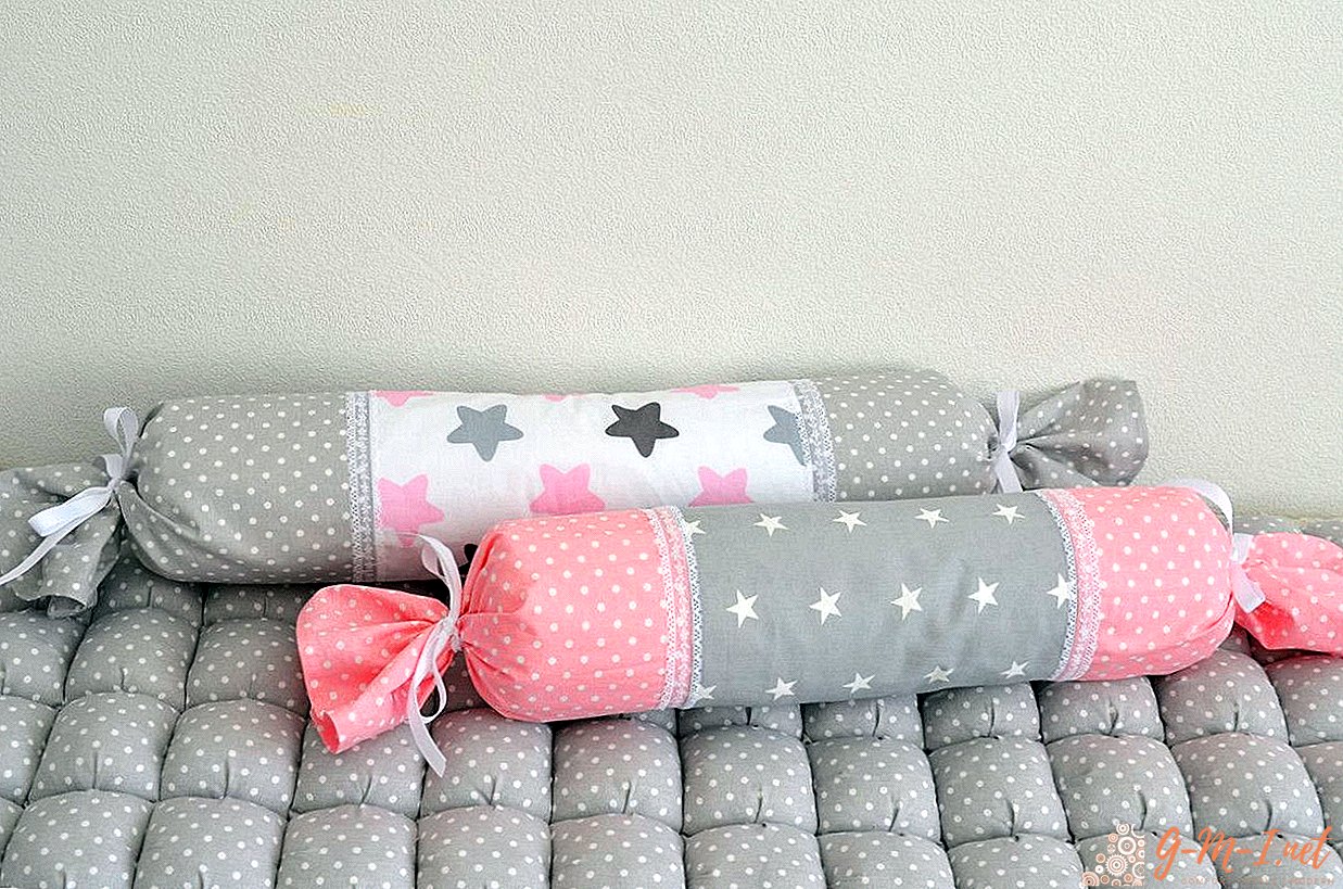 How to sew a roller in a crib
