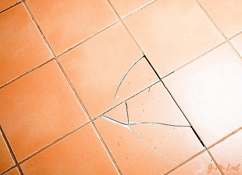 How to fix a chip on a tile on the floor
