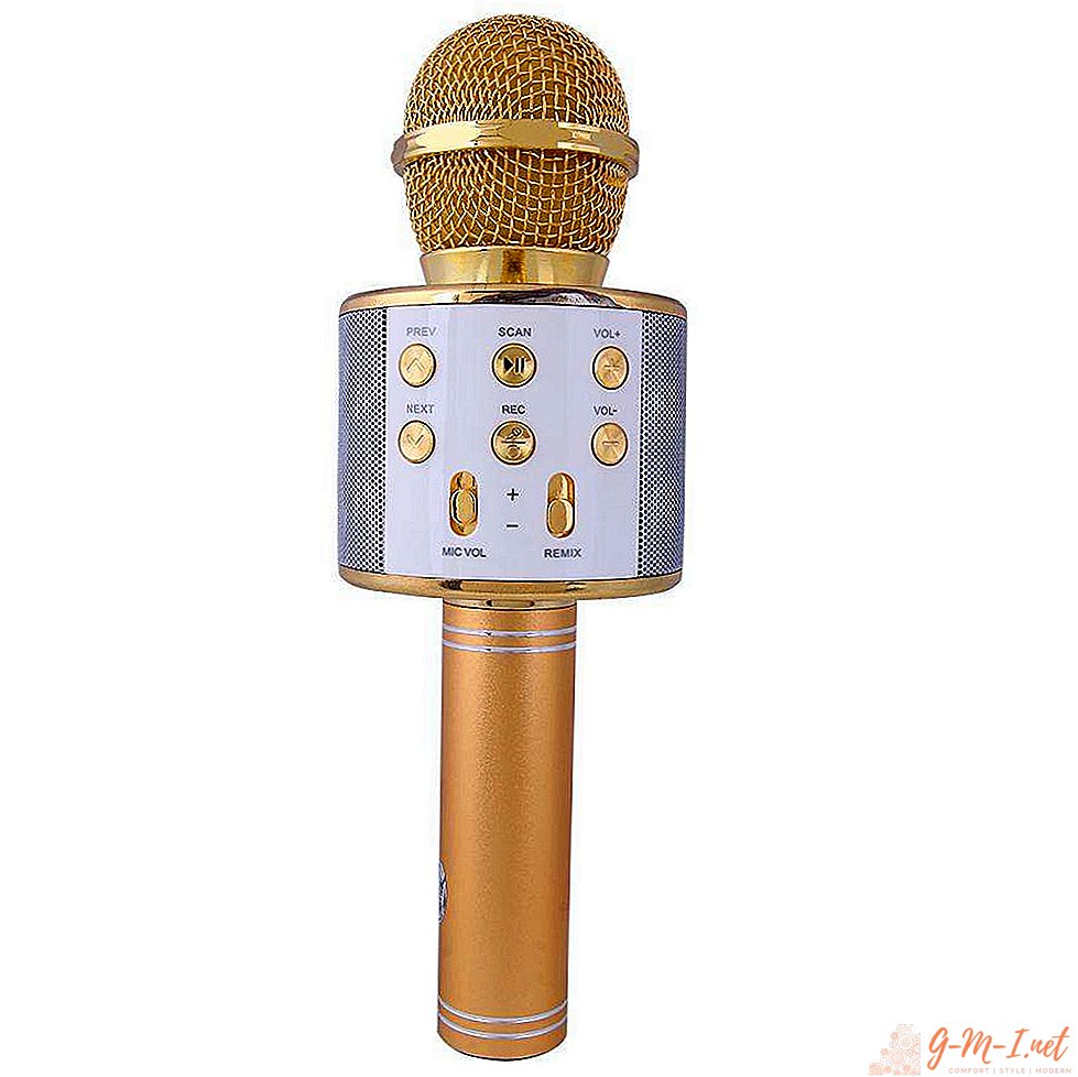 How to charge a karaoke microphone