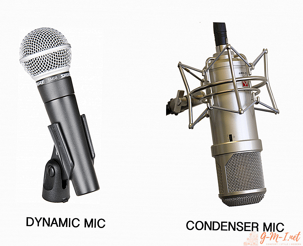 कौन सा माइक्रोफोन बेहतर है: कंडेनसर या गतिशील