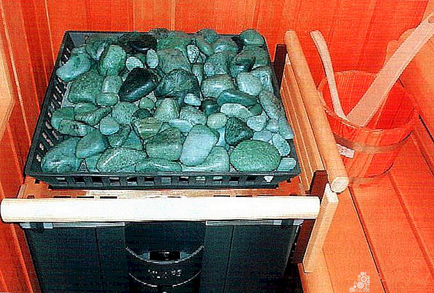 Stones for the stove in the bath, which is better