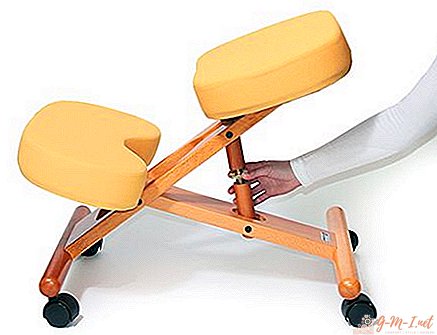 DIY stolica za koljena: Dimenzijski crtež
