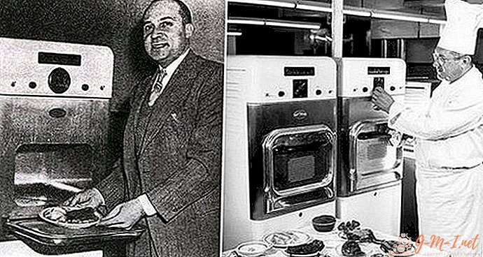 Who invented and invented the microwave