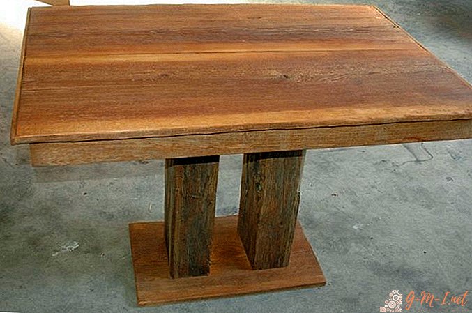DIY kitchen table