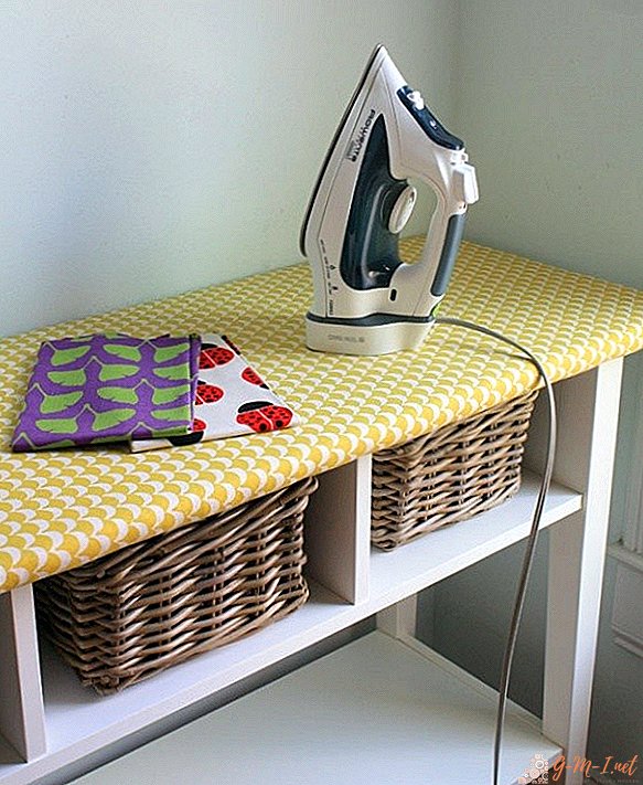 Easy replacement of ironing board