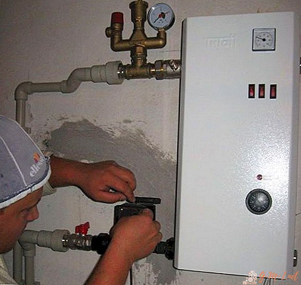 Pemasangan boiler listrik