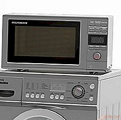 Is it possible to put a microwave on a washing machine