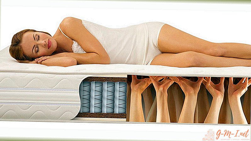 Differences of an orthopedic mattress from anatomical and from ordinary