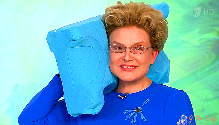 Kodėl televizijos laidų vedėja Jelena Malysheva nemiega ant pagalvės ir linki to paties