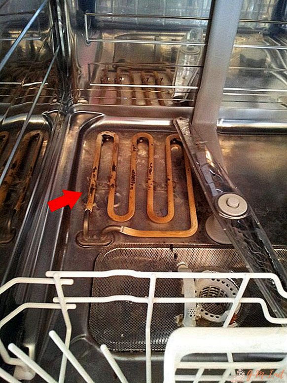 The dishwasher does not heat water