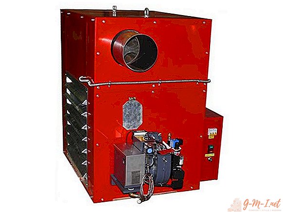 Principle of operation of a waste oil furnace