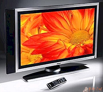 The principle of operation of a plasma TV