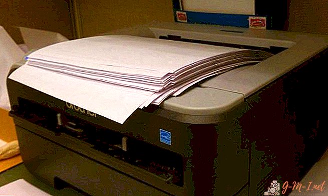L'imprimante imprime des feuilles vierges