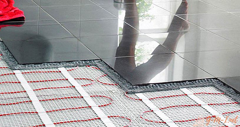 Repair of underfloor heating under tiles